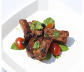grillowane żeberka w słodko-ostrym sosie chilli