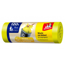 Worki do segregacji plastiku 120l 10szt