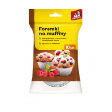 Foremki na muffiny 10 szt.