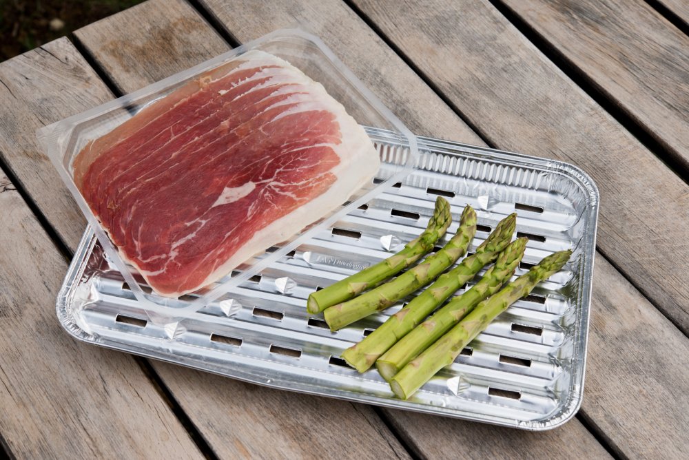 Grillowane szparagi w szynce parmeńskiej Grillowane szparagi w szynce parmeńskiej